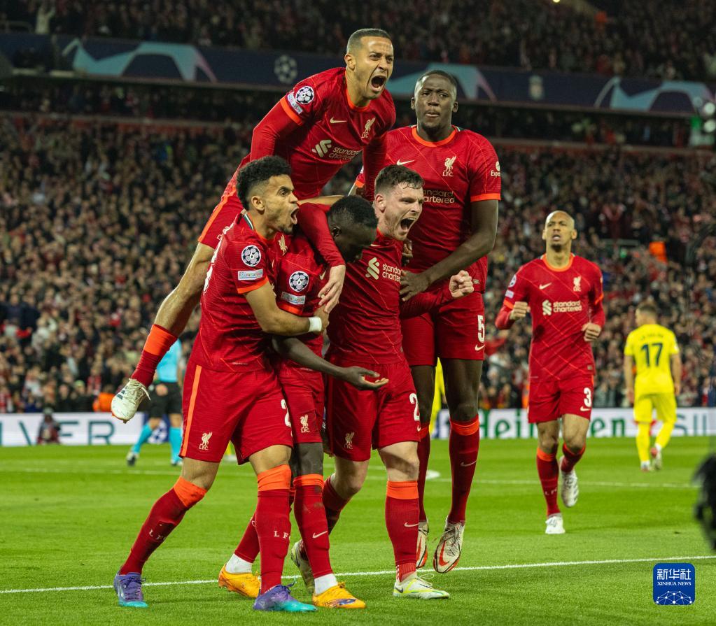 -利物浦客场胜沙尔克，晋级欧冠半决赛